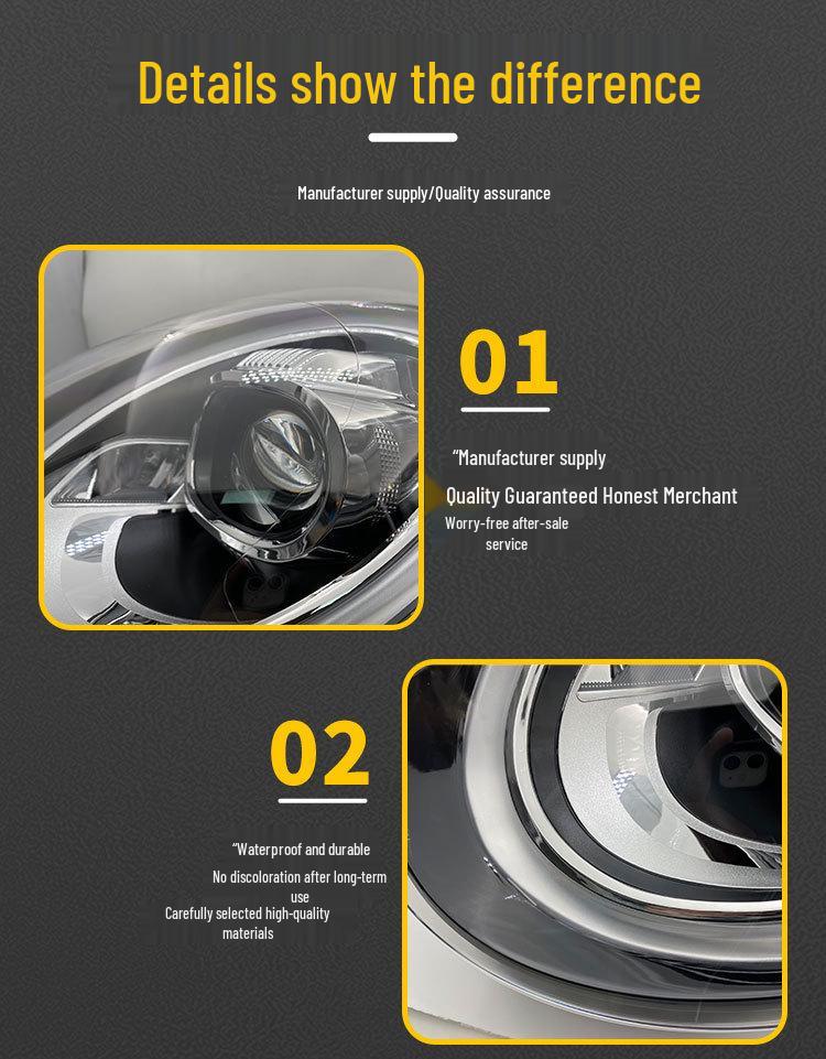 BMW Mini F56 Full-Color LED Angel Eye Headlight Assembly