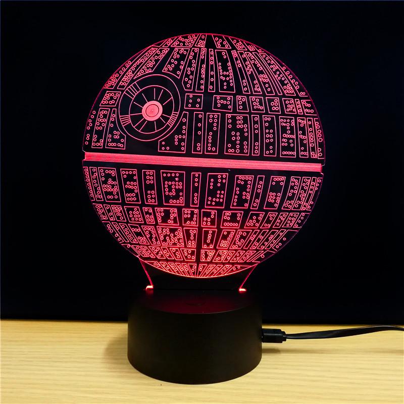 3d Element Night Light Led Lamp Bedroom Decoration Creativity Gift