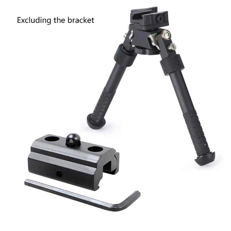 20mm Quick Release Bipod Slings Adapter Rail Mount Base Dovetail Mounting Hunting Tripods Easy Installation Accessories