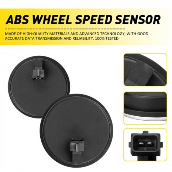 2X Rear Side Abs Wheel Speed Sensor For Kia Sedona 2015-/Sorento 2011-2015 A