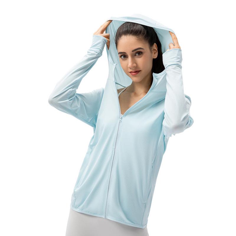 Women's Lightweight UPF50+ Sun Protection Jacket - Breathable, Summer Style