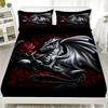 1pc Magic World Dragon 3D Fitted Sheets Boys Girls Twin Queen Size Bed Kids Adult Fashion Home With No Pillowcases