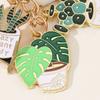 Keychain Botanical Design Cactus Pendant Key Chain Bag Key Keyring Small Decorative Plant Accessory Plant Enthusiast Gift