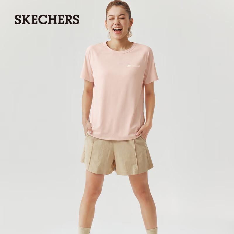 Skechers Women's Round Neck Short Sleeve T-Shirt P226W210