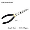 Bent-Nose Hook Remover & Fish Gripper: High-Carbon Steel Multi-functional Fishing Pliers