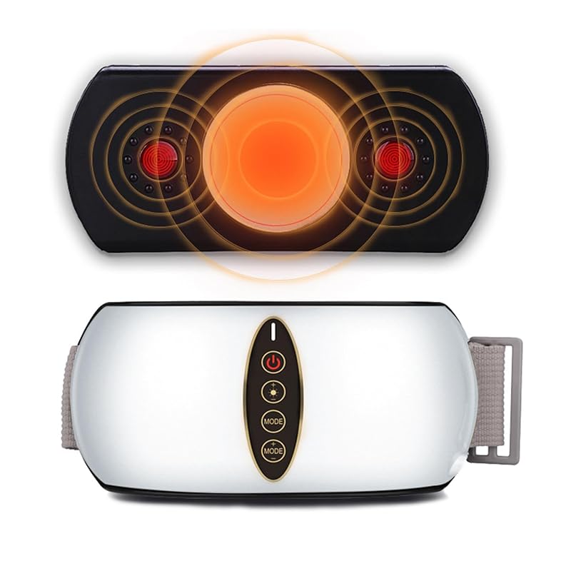 

[Free size & unisex] PENIOR electric waist belt 3 temperature 4 modes 3 levels heated tummy supporter abdominal heating belt waist hot belt waist
