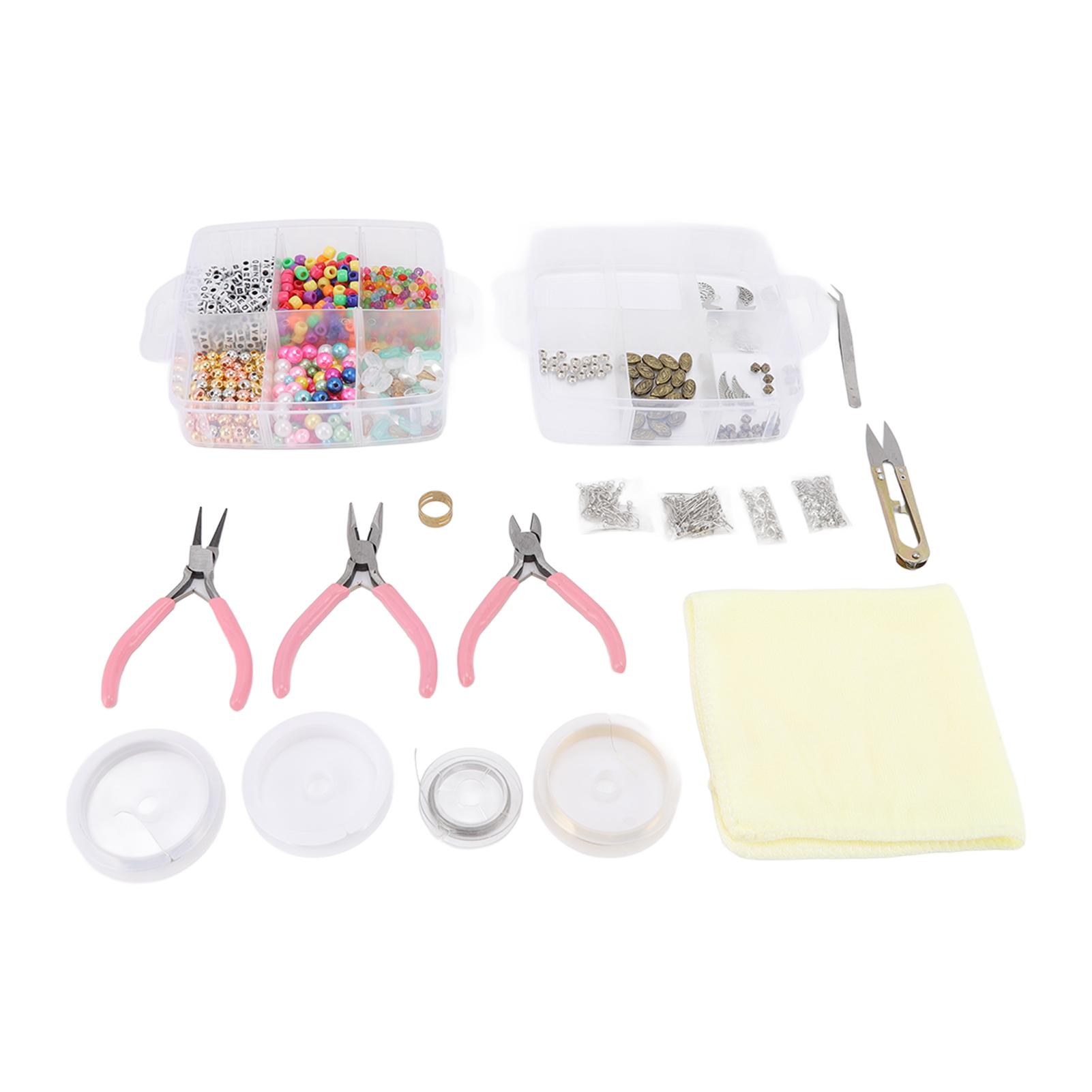 

3 Layers Jewelry Making Box Beading Jewelry Making Supplies DIY Decorations Accessories for Adults