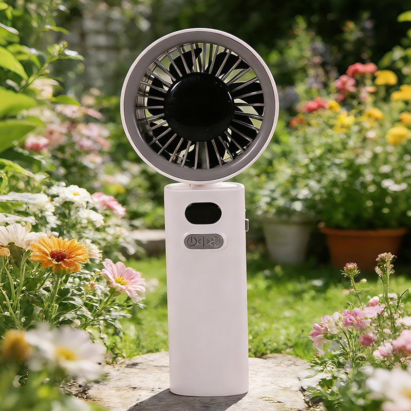 Compact High-Speed USB Handheld/Desktop Fan - Portable Gift 7.85×4.3×19cm