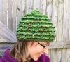 Festive Knitted Parent-Child Hats: Western Christmas Tree Star Design