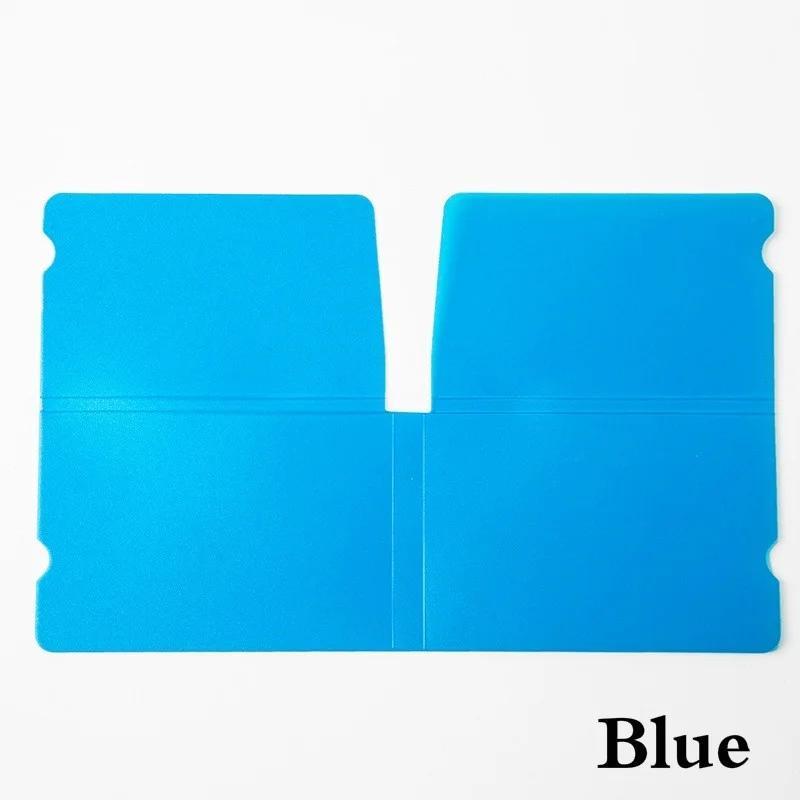 New 10pcs/set Portable Folding Mask Storage Clip Face Mask Holder Cover Bags Protective Case Suitable Home Storage Supplies