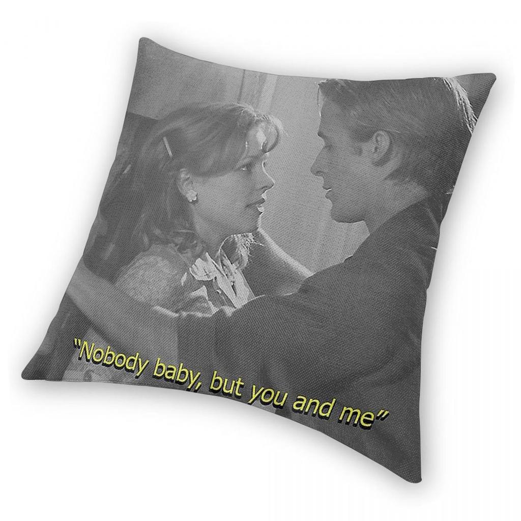 The Notebook Allie And Noah Square Pillowcase Polyester Linen Velvet Printed Zip Decorative Pillow Case Room Cushion Cover