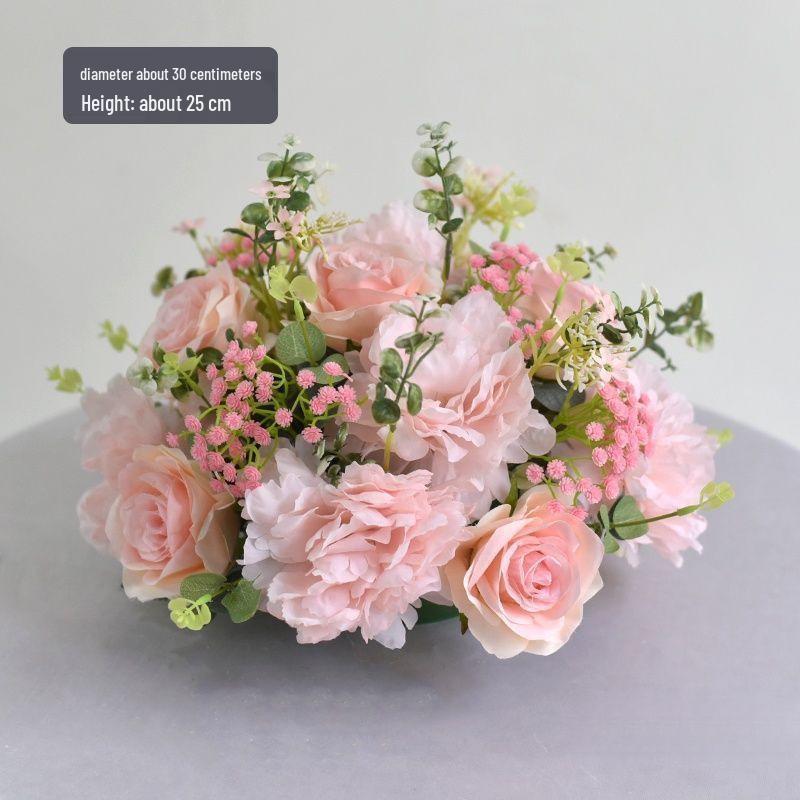 Japanese-Style Floral Art Dining and Bedside Table Arrangement
