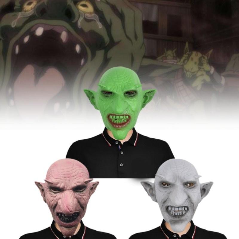 Terrifying Goblin Mask Full Face Costume Headpiece Perfect For Halloween Parties And Events