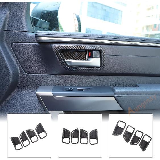 Aunginsy 4PCS Inner Door Handle Bowl Trim Cover Compatible with Toyota Tundra/Sequoia 2022-2026, Interior Front Rear Door Grab Pull Handle Cup Bowl