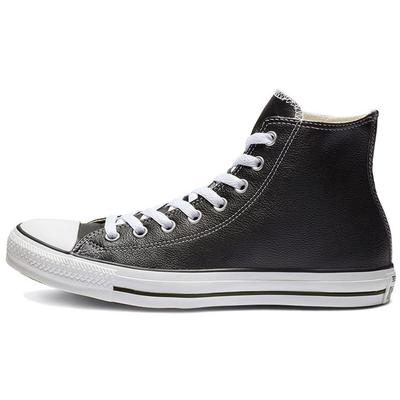 Chuck Taylor All Star Leather High Black Unisex Sneakers 132170C