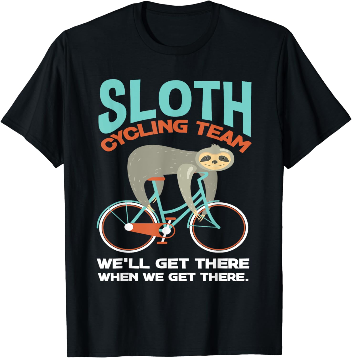 

Sloth Cycling Team Ленивый ленивец Велосипед Байкер Смешная футболка для велосипеда Графические футболки Женская одежда Топы Kawaii Одежда 4XL