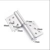 Kuanxuan Thickened Stainless Steel Removable Flag Hinge