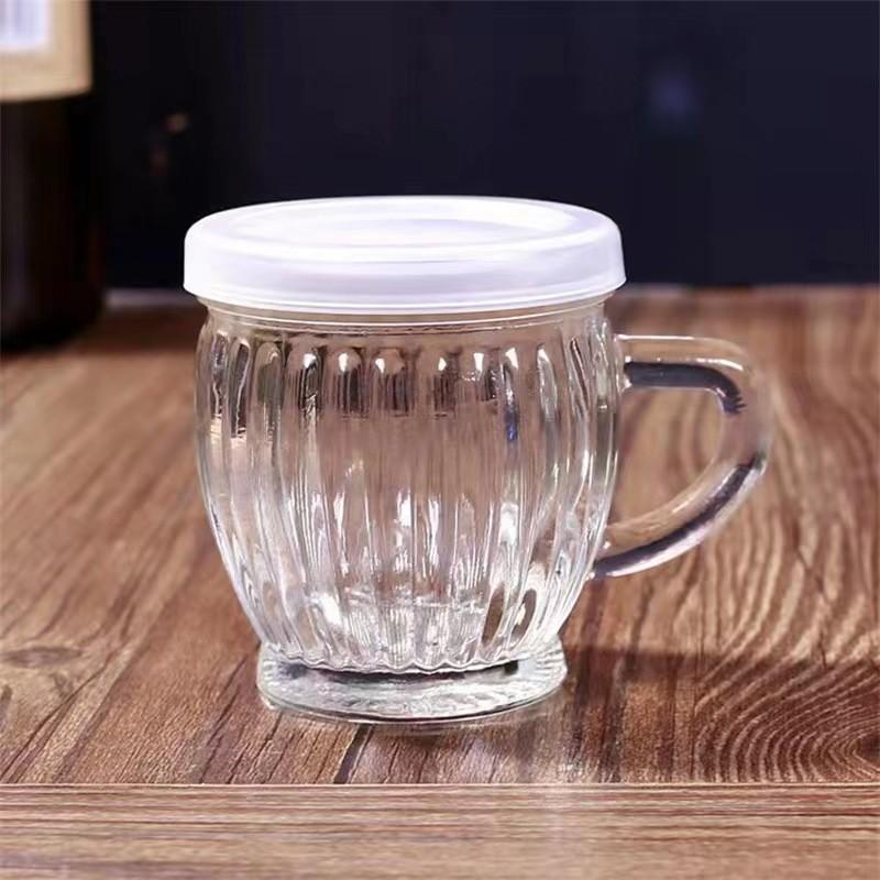 2026 New 100/150/200ml Glass Pudding Bottle Yogurt Cup with Lid Creative Jelly Bottle Oven Heat Resistant Food Pudding