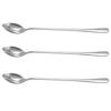 ABWR-New 3Pc Long Handle Stainless Steel Tea Coffee Spoon Cocktail Ice Cream Spoon Spoons Cutlery Pointed Head