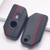 Silicone Key Cover for BMW Motorcycle 2 Button Smart Key, Fits BMW R1200GS R1250GS F750GS F850GS K1600GT, Shockproof Key Fob Holder