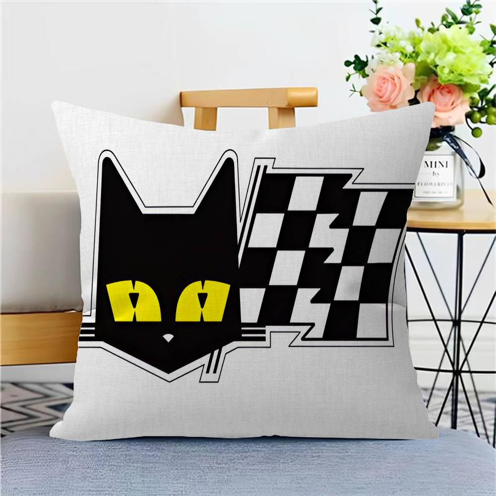 

S-E-V M-Marchals Brand Pillowcase Toon Gift Cushion Cover Bedroom Home Sofa Chair Seat Decor Pillow Case 12x12Inch