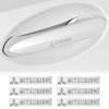 3D Metal Emblem Sticker Car Styling Interior Decoration Decals For Mitsubishi Lancer Asx Outlander Pajero l200 Galant Accessorie