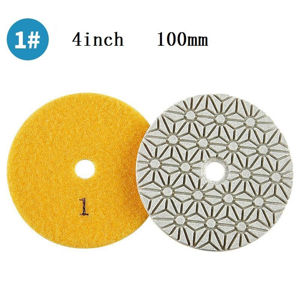 4 Inch Polishing Pad Concrete Equipment Granite Polishers