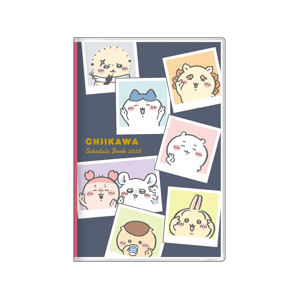 

Stationery Chiikawa Character Notebook 2026 Monthly B7 Everyone S2959267 Sun-Star