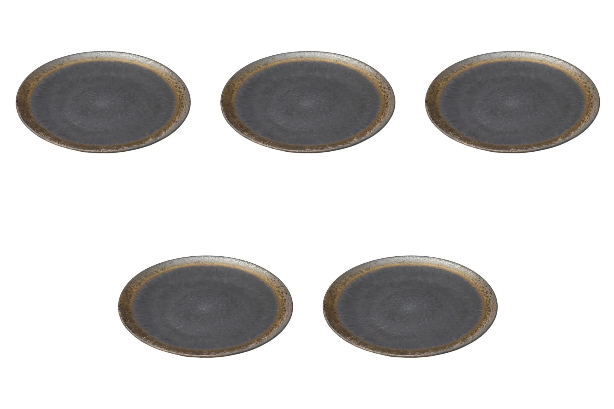 

Set of 5 Gekirin plates x Medium plates Setomonohonpo 7-inch [22.5 1.8 cm]