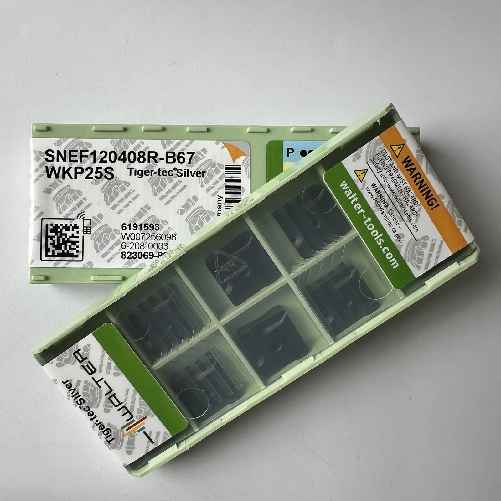 

Original / SNEF120408R-B67 WKP25S / Industrial indexable Carbide Inserts 10 Pcs