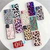 Leopard Print Phone Case For IPhone 14 11 12 13 Mini Pro Max 8 7 Plus X XR XS MAX Translucent Matte Cover