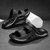 Fashion New Soft Sole Trendy Slippers Platform Sandals Indoor Outdoor Beach Sandals Summer Casual Comfortable Non Slip Flip Flops Man