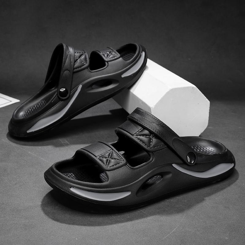 Fashion New Soft Sole Trendy Slippers Platform Sandals Indoor Outdoor Beach Sandals Summer Casual Comfortable Non Slip Flip Flops Man