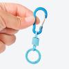5pcs with Multi-color Spring Hook Key Ring Holder Carabiner  For DIY Jewelry Accessories