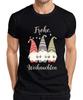 Merry Christmas Xmas Gnome String Lights Gnome Mens T-Shirt-