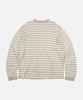 FRIZMWORKS Stripe Knit Long Sleeve _ Beige