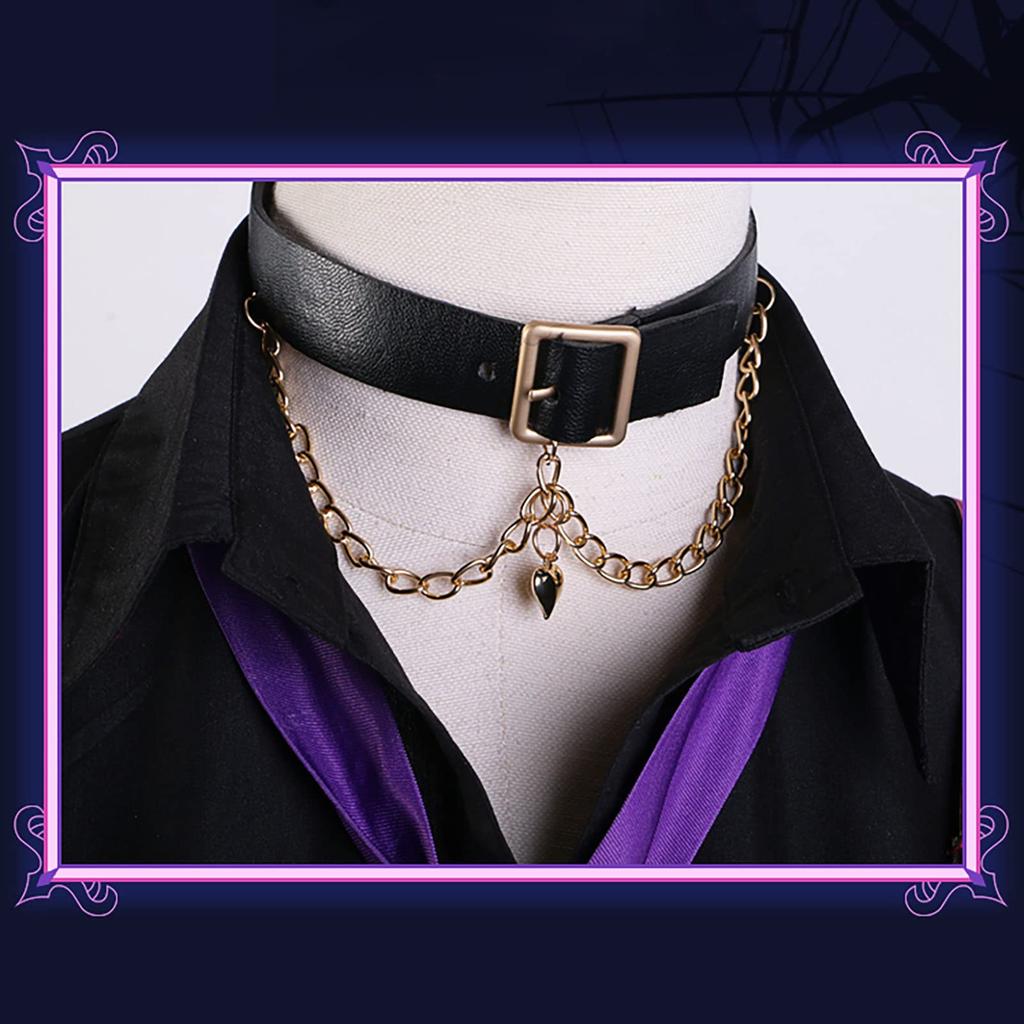 Nijisanji Kyoran Meroko Cosplay VTuber Halloween Meroko [Milky Time] Costume, (Costume)
