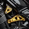 Engine Mount Reinforcement Bracket, Frame Support Kit, Aluminum Alloy, CNC Machined, High Rigidity, Compatible Z900RS Z900RS CAFE 2018-2025 (Golden)