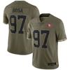 Camiseta de Rugby para Hombre Manga Corta Verde Militar Edición Homenaje Algodón Top Atlético Deportivo Entrenamiento Ropa Casual