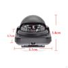Car Compass versatileUse Dashboard Mountable Direction Gauge for Marine