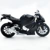 1/12 Závodní motocykly Simulace Slitina Model motocyklu s helmou Zvuk a světlo Sbírka Dětské hračky
