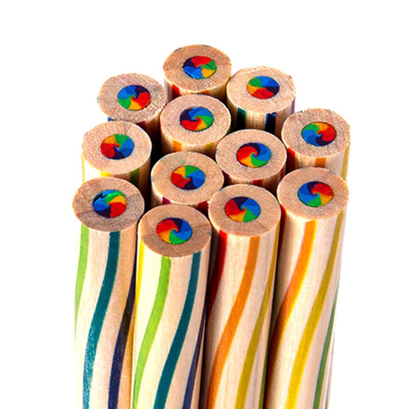 7-Color Gradient Rainbow Pen for DIY Graffiti Art