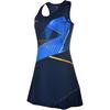 Li Ning Training Sports Quick-Dry Antibacterial Badminton Round Neck Sleeveless Dress Women Dresses Blue ASKT024-3