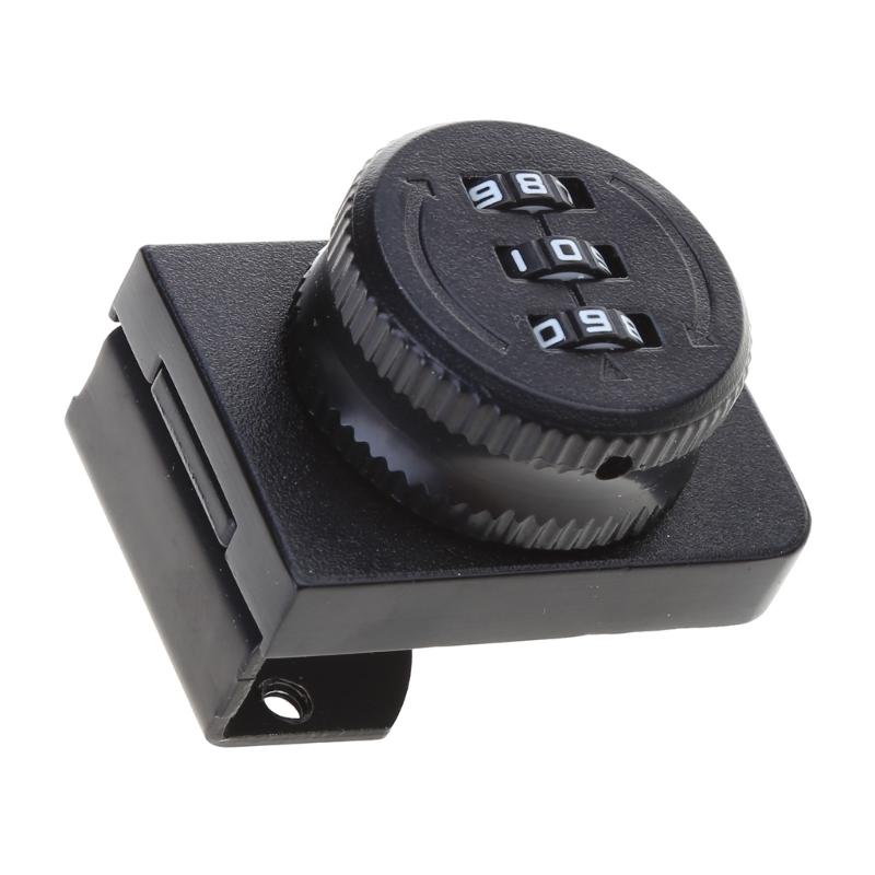 3Digit Combination Cabinet Lock Mechanical Password Lock for Drawer, Cabinet