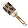Lockiges Haar-Styling-Zylinderkamm, Salon, flauschiger Haarkamm, Gold-Keramik-Luft-Aluminiumrohr, thermisches Schwein, Koteletten, Rollkamm