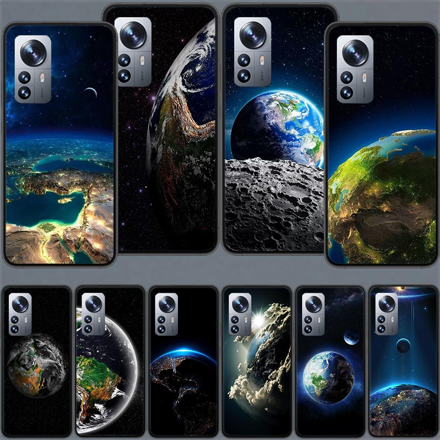 Earth, Stars, Space Phone Case For Xiaomi Poco X7 X6 M8 M7 M6 M4 M3 X4 Pro F7 Ultra M5S Mi 14 14T 15 15T 12T 10T Pro 12S 12 11 L