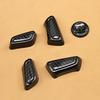 For Toyota Camry 2018-2024 Carbon Fiber Power Seat Adjust Switch Cover Cap Trims