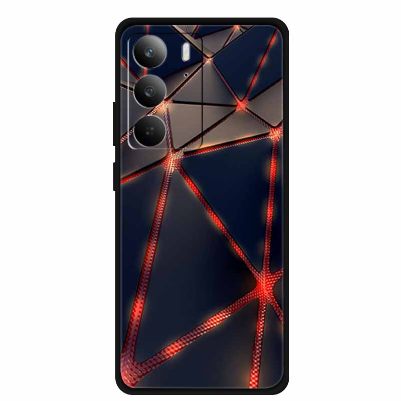 TPU Phone Case For Realme C75 C75X 4G Soft Silicone Cases Back Cartoon Patterns Cover Funda C 75 RMX3941 Fashion Luxury Bumper