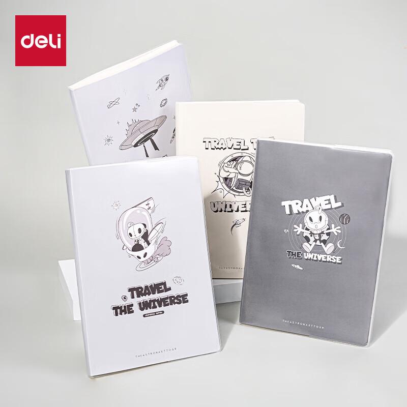 Deli T16128 Student Soft Cover Notebook
