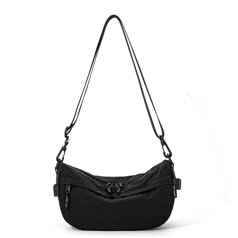 New fashion cloth bag student class satchel messenger bag large capacity shoulder bag dumpling bag